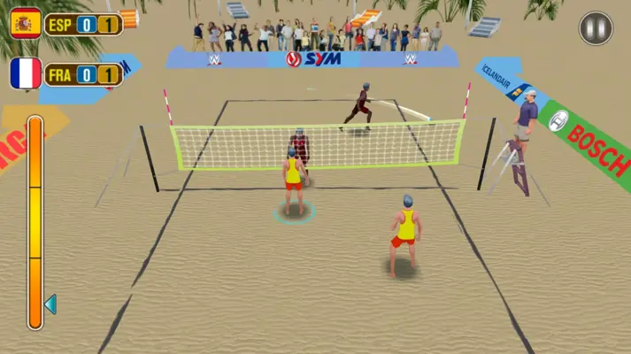 Beach VolleyBall Champions 3D android App screenshot 4