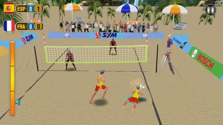 Beach VolleyBall Champions 3D android App screenshot 6